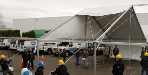 Tent Pulling