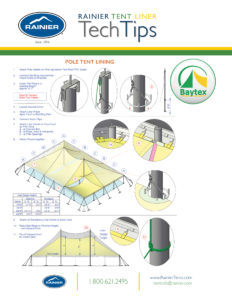 Pole Tent Lining