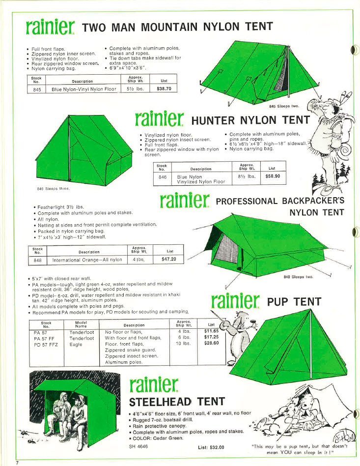 camping catalog