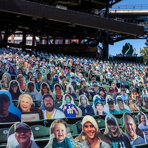 Mariners Seat Fleet Cardboard Cutouts